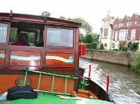 2010 The Archbishop of York vists Syntan Barge