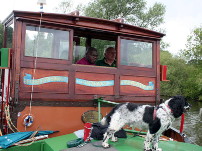 2010 The Archbishop of York vists Syntan Barge