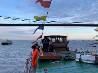 2022 The Queen's Platinum Jubilee.  Syntan at Humber Bridge. Photo courtesy of Dee Kristiansen.