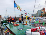 2022 The Queen's Platinum Jubilee. Syntan at Hull Marina. Photo courtesy of Sheila Button.