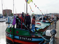 2022 The Queen's Platinum Jubilee. Syntan at Hull Marina. Photo courtesy of Sheila Button.