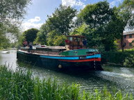 2022 The Queen's Platinum Jubilee. Syntan on the River Hull en route to Beverley. Photo courtesy of Tim Hart.