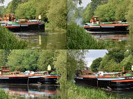 2022 The Queen's Platinum Jubilee. Turning Syntan on the River Hull. Photo courtesy of Tim Hart.