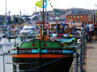 2022 The Queen's Platinum Jubilee. Syntan at Hull Marina. Photo courtesy of Tony Coates.