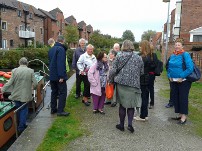 Visitors from Nogent-sur-Oise on the Mermaid