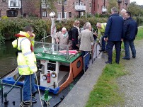 Visitors from Nogent-sur-Oise on the Mermaid