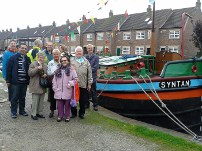 Visitors from Nogent-sur-Oise on the Mermaid