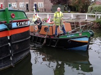 Visitors from Nogent-sur-Oise on the Mermaid