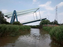 Sun: Bridge over the river Hull